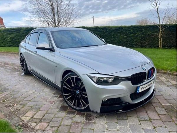 BMW 3-Series Saloon, Diesel, 2015, Silver