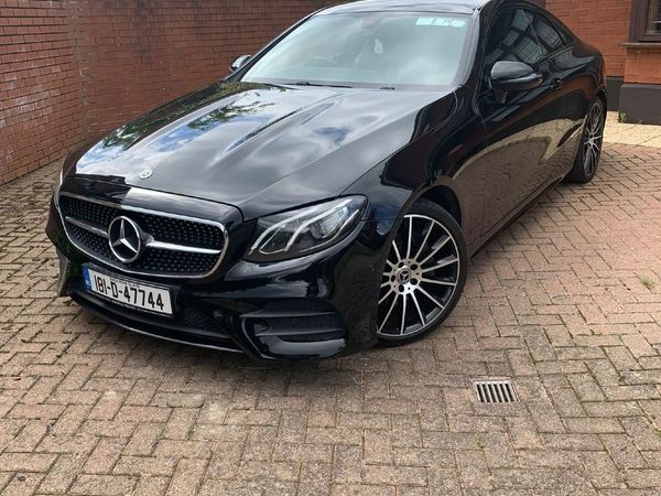 Mercedes-Benz E-Class Coupe, Diesel, 2018, Black
