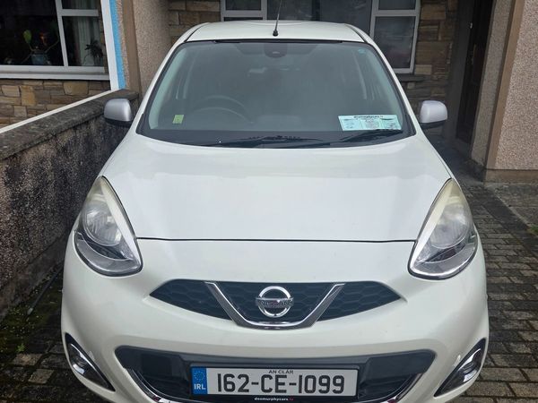 Nissan Micra Hatchback, Petrol, 2016, White