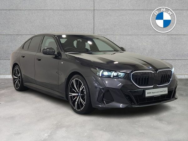 BMW 5-Series Saloon, Petrol Plug-in Hybrid, 2024, Grey