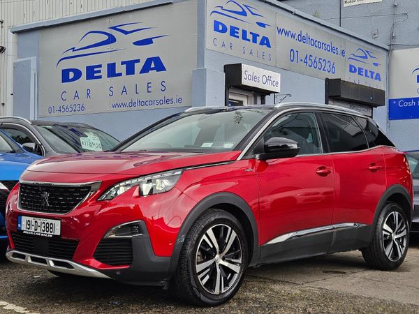 Peugeot 3008 MPV, Petrol, 2019, Red