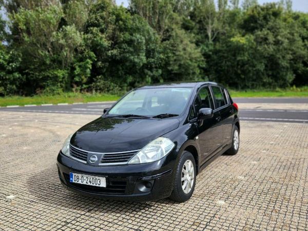 Nissan Tiida Hatchback, Petrol, 2008, Black