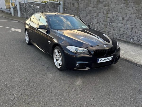 BMW 5-Series Saloon, Diesel, 2012, Black