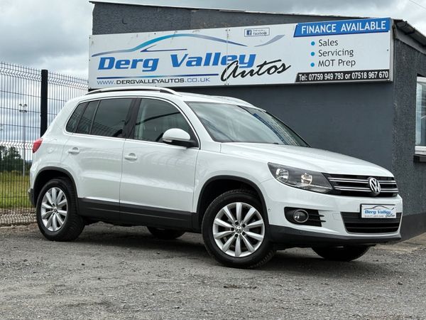 Volkswagen Tiguan SUV, Diesel, 2015, White