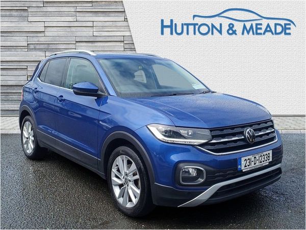 Volkswagen T-Cross SUV, Petrol, 2023, Blue