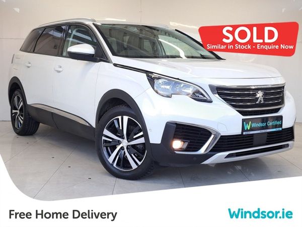 Peugeot 5008 SUV, Petrol, 2020, White