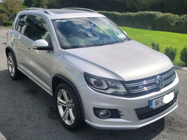 Volkswagen Tiguan SUV, Diesel, 2016, Silver