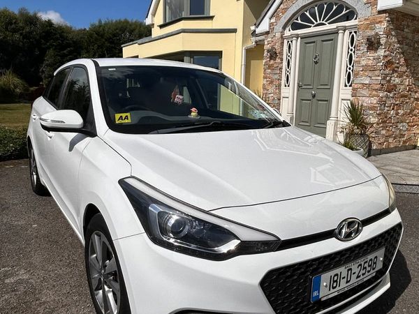 Hyundai i20 Hatchback, Petrol, 2018, White