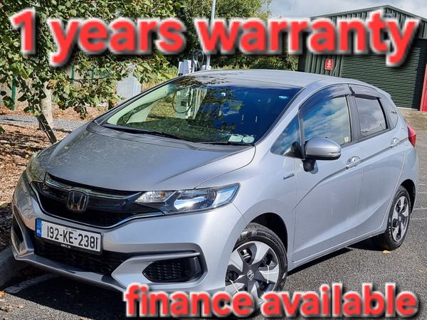 Honda Fit Hatchback, Petrol Hybrid, 2019, Silver