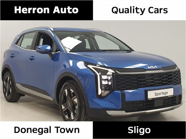 Kia Sportage SUV, Diesel Hybrid, 2025, Blue