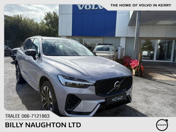Volvo XC60 SUV, Petrol Plug-in Hybrid, 2025, Silver
