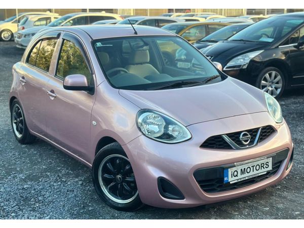 Nissan March Hatchback, Petrol, 2016, Pink