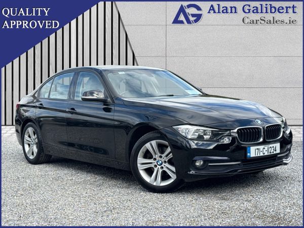 BMW 3-Series Saloon, Diesel, 2017, Black