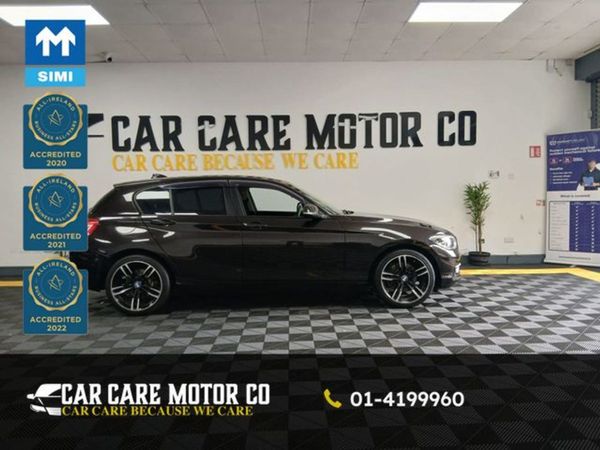 BMW 1-Series Hatchback, Diesel, 2016, Brown