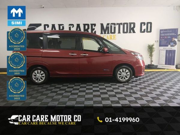 Nissan Serena MPV, Hybrid, 2018, Burgundy