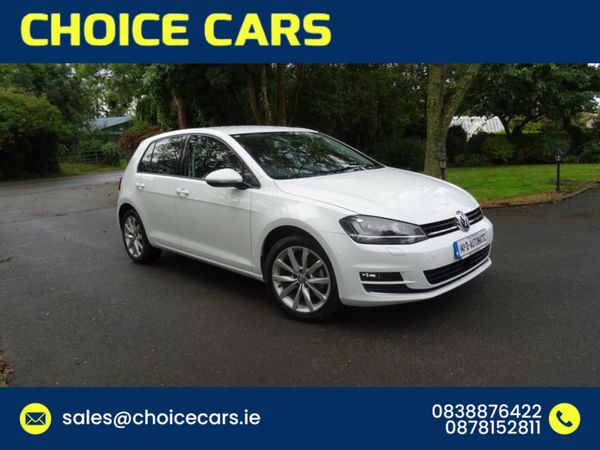 Volkswagen Golf Hatchback, Petrol, 2014, White