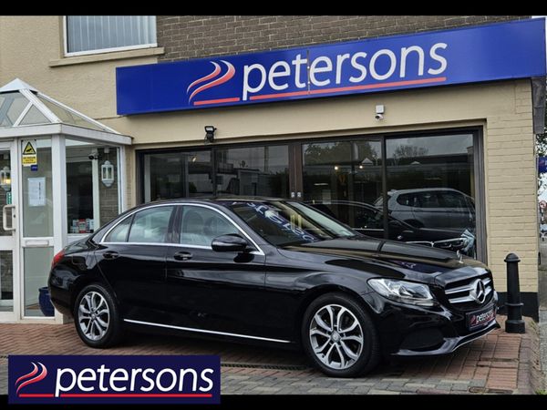 Mercedes-Benz C-Class Saloon, Petrol, 2016, Black