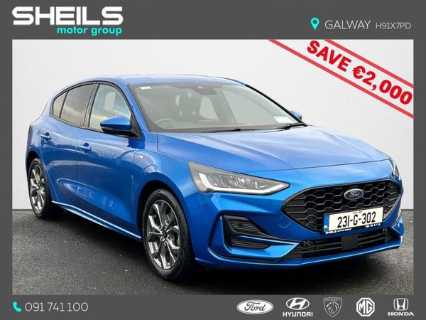 Ford Focus Hatchback, Petrol, 2023, Blue