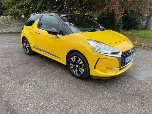 DS Automobiles DS 3 Hatchback, Petrol, 2016, Yellow
