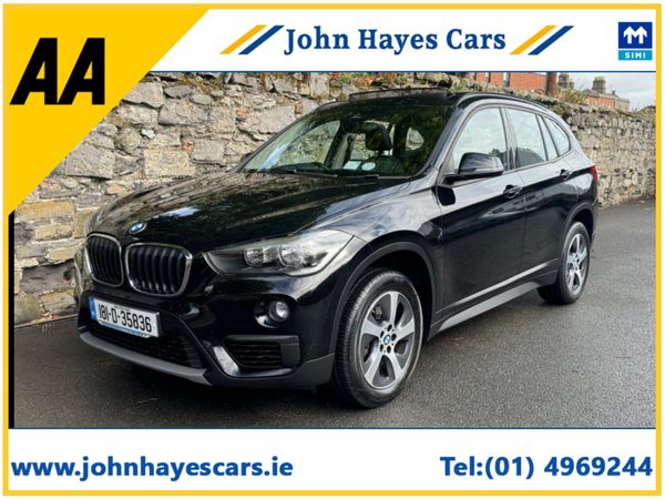 BMW X1 Estate, Diesel, 2018, Black