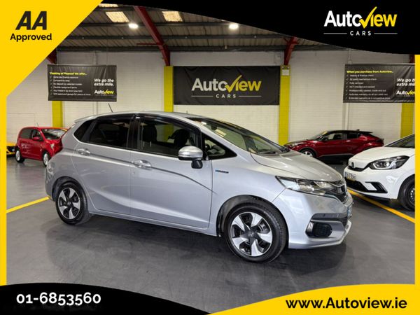 Honda Fit Hatchback, Petrol Hybrid, 2018, Silver