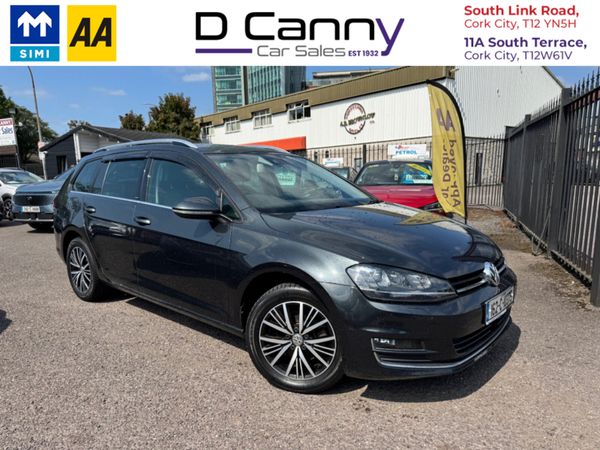 Volkswagen Golf Estate, Petrol, 2016, Black