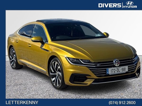 Volkswagen Arteon Hatchback, Diesel, 2017, Yellow