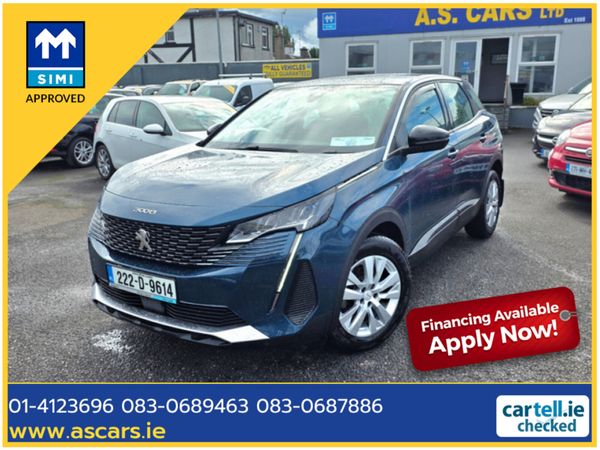 Peugeot 3008 SUV, Diesel, 2022, Blue