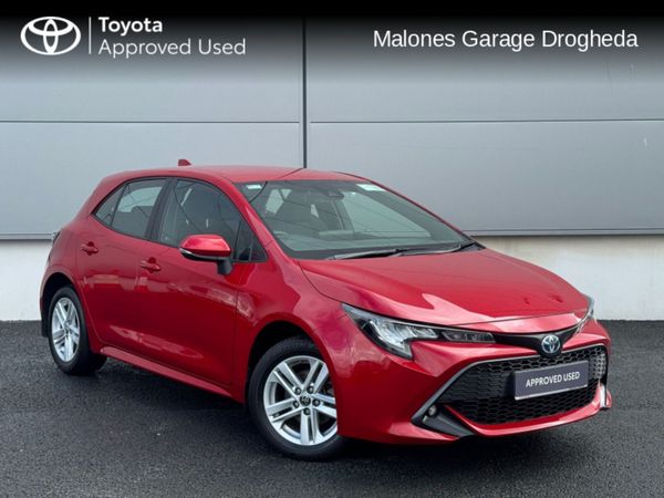 Toyota Corolla Hatchback, Petrol Hybrid, 2022, Red