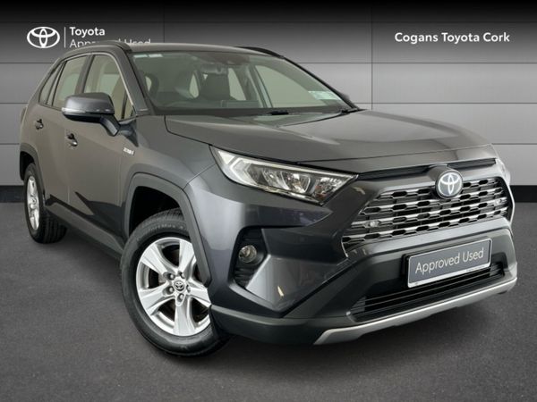 Toyota RAV4 SUV, Petrol Hybrid, 2021, Grey