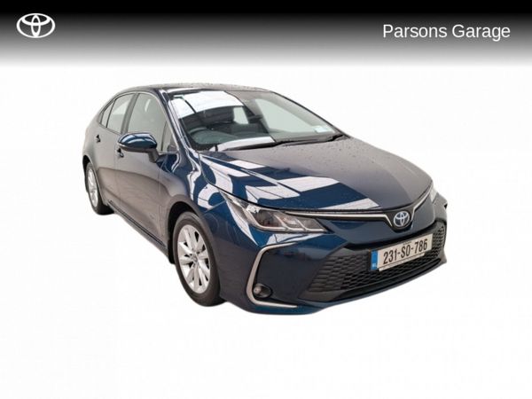 Toyota Corolla Saloon, Petrol Hybrid, 2023, Blue