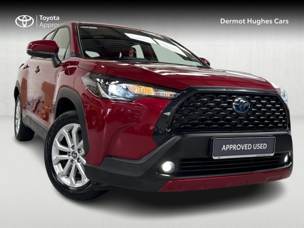 Toyota Corolla SUV, Petrol Hybrid, 2023, Red