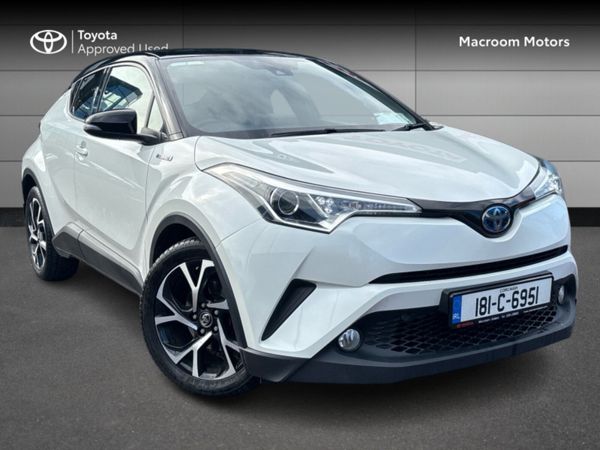 Toyota C-HR SUV, Petrol Hybrid, 2018, White