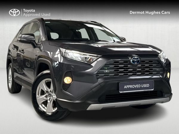 Toyota RAV4 SUV, Petrol Hybrid, 2021, Grey