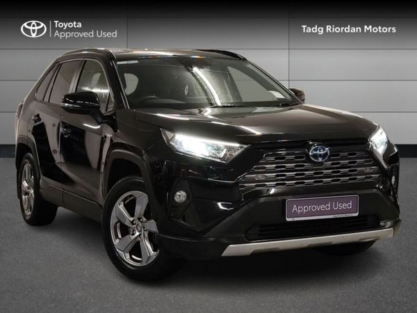 Toyota RAV4 SUV, Petrol Hybrid, 2022, Black