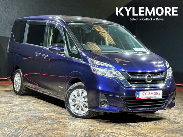 Nissan Serena MPV, Petrol Hybrid, 2019, Blue