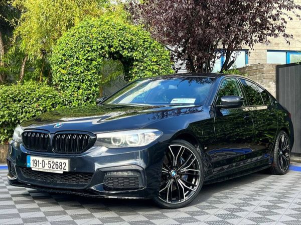 BMW 5-Series Saloon, Petrol Plug-in Hybrid, 2019, Black