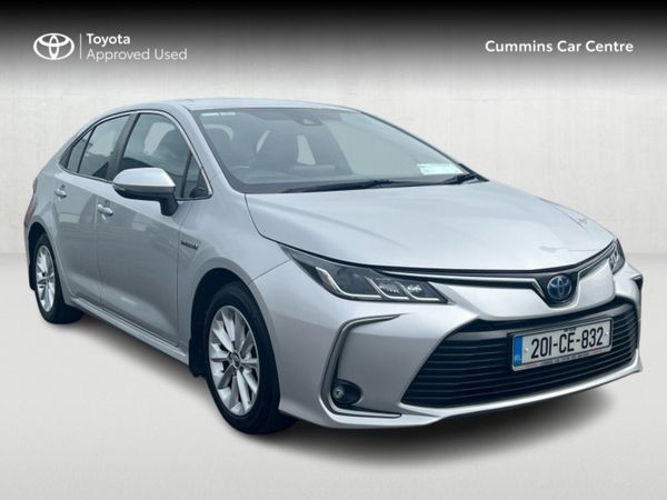 Toyota Corolla Saloon, Petrol Hybrid, 2020, Grey