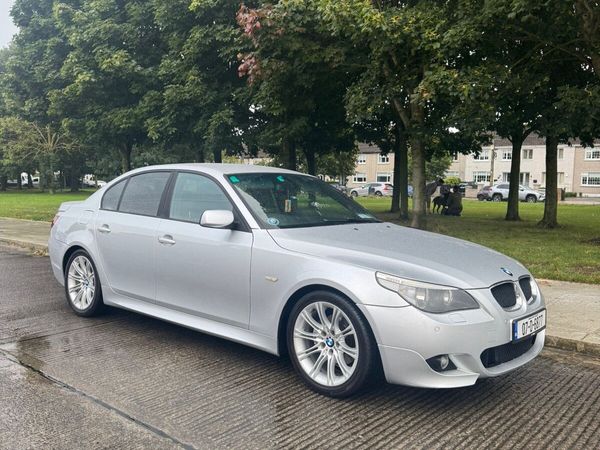 BMW 5-Series Saloon, Diesel, 2007, Silver
