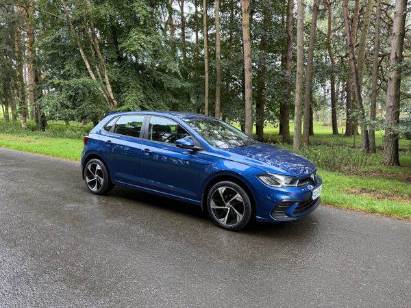 Volkswagen Polo Hatchback, Petrol, 2022, Blue