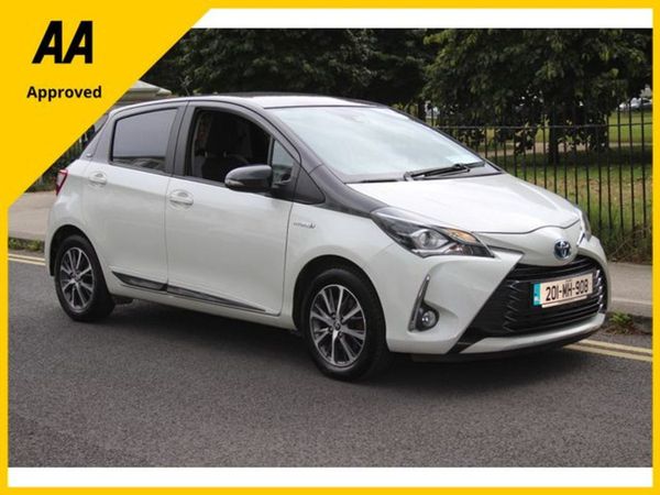 Toyota Yaris Hatchback, Hybrid, 2020, White