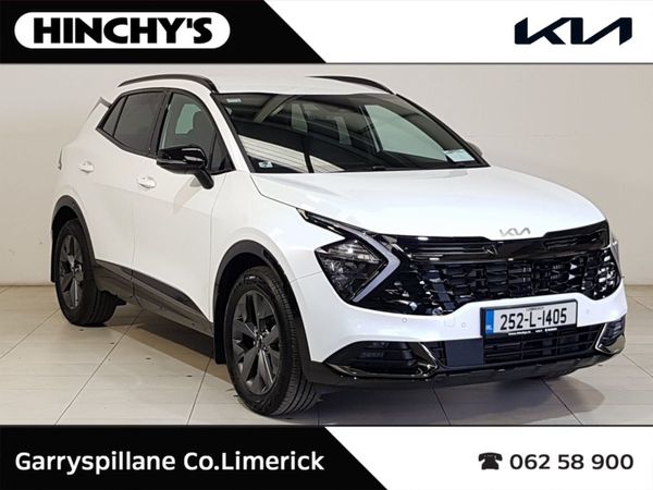 Kia Sportage SUV, Petrol Hybrid, 2025, White