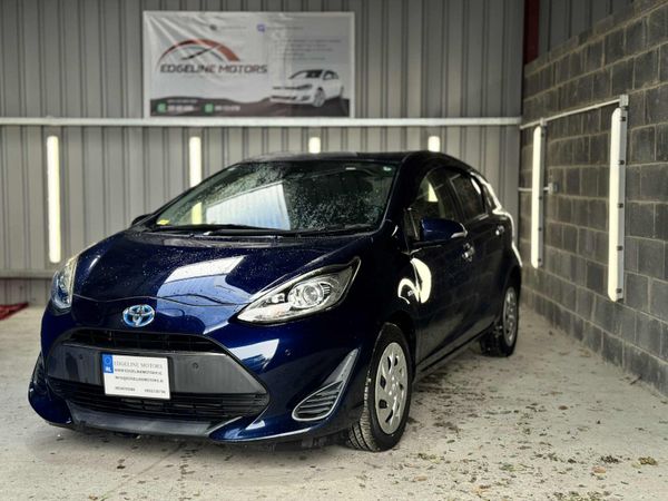Toyota Aqua Hatchback, Petrol Hybrid, 2018, Blue