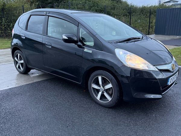 Honda Fit Hatchback, Petrol Hybrid, 2012, Black