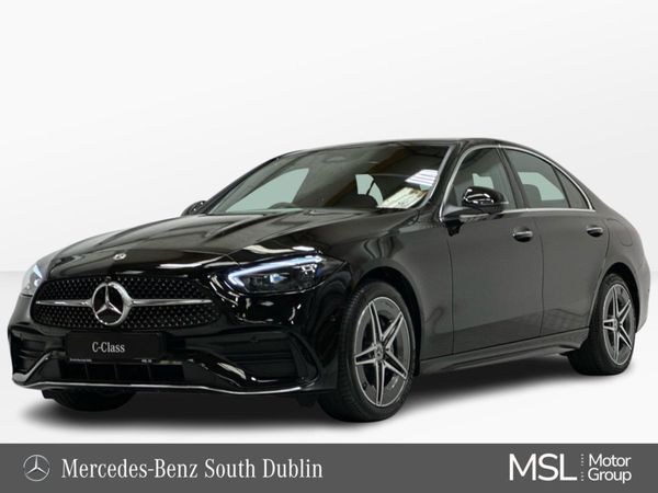 Mercedes-Benz C-Class Saloon, Petrol Plug-in Hybrid, 2025, Black