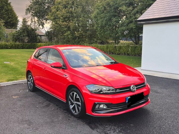 Volkswagen Polo Hatchback, Petrol, 2019, Red