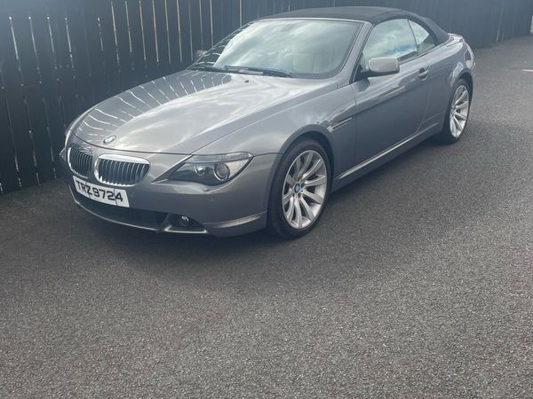 BMW 6-Series Convertible, Petrol, 2007, Grey