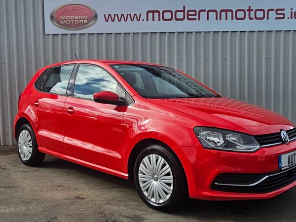 Volkswagen Polo Hatchback, Petrol, 2015, Red