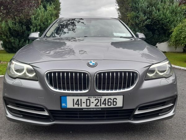 BMW 5-Series Saloon, Diesel, 2014, Grey