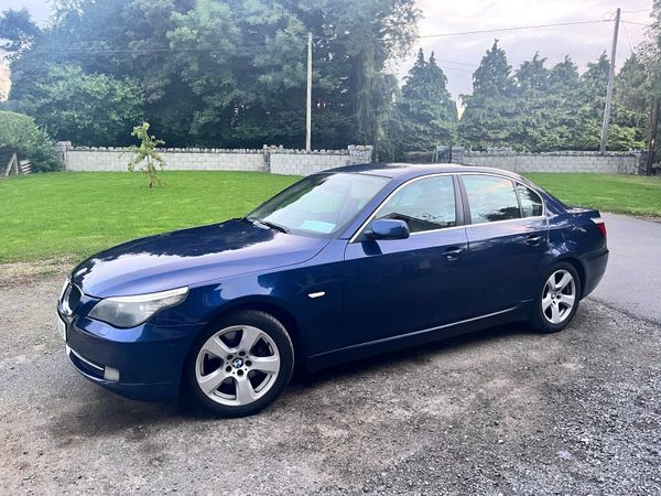 BMW 5-Series Saloon, Diesel, 2009, Blue